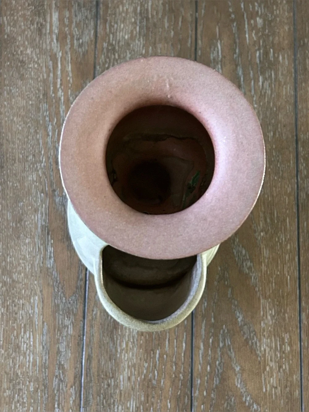 Mid-Century Modern Happy Face Vase / Planter